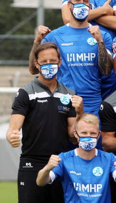 03.08.20 Stuttgarter Kickers Fototermin Deutschland, Stuttgart, 03.08.2020, Fussball, Oberliga BW, Saison 2020 2021, Fototermin, Stuttgarter Kickers: Ramon Gehrmann (Trainer).