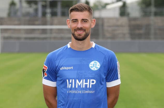 03.08.2020, Stuttgart , Oberliga , Fototermin Stuttgarter Kickers , David Braig