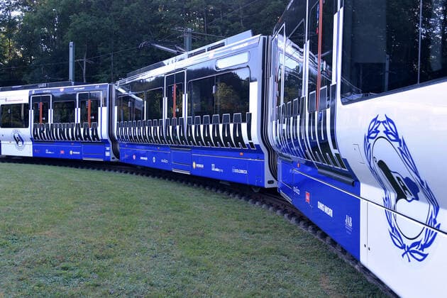 04-08-2020 pmk NC125375 Fussball Herren Bundesliga Saison 2020 2021 DSC Arminia Bielefeld Stadtbahn Buendnisbahn Ostwestfalen Jungfernfahrt
