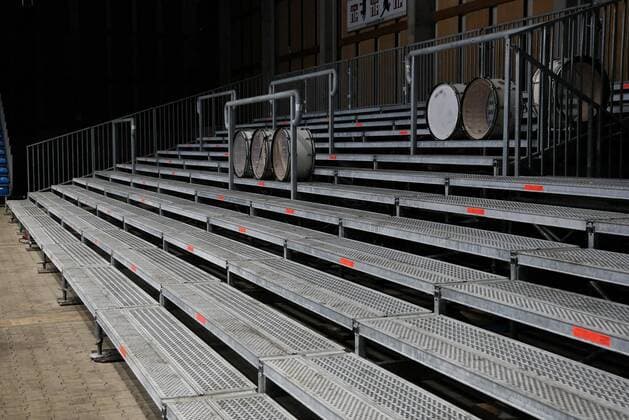 05.08.2020 xkhx Kassel Rothenbach-Halle DHB - Handball Bundesliga Saison 2020 2021 Vorbereitungsspiel MT Melsungen - TBV Lemgo Lippe Symbolbild Das Spiel fand aufgrund derCorona-Situation vor leeren Rängen statt., die Trommel blieben unbenutzt