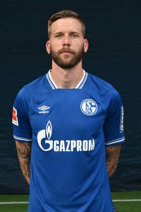 Guido Burgstaller; FC Schalke 04; 1.BL, Porträttermin 2020 2021 Gelsenkirchen Nordrhein-Westfalen Deutschland