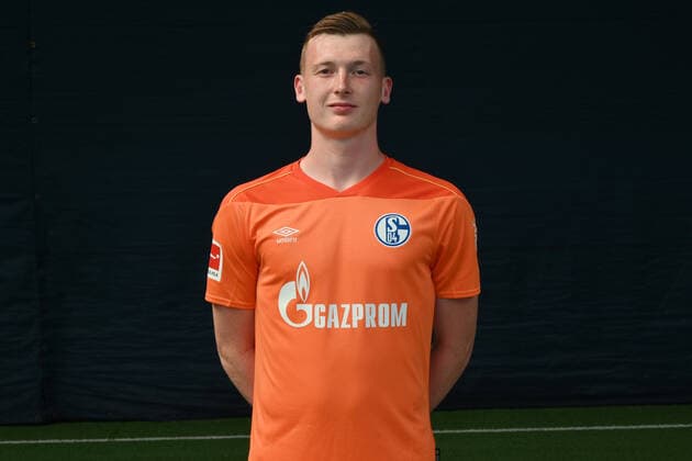 Torwart Markus Schubert; FC Schalke 04; 1.BL, Porträttermin 2020 2021 Gelsenkirchen Nordrhein-Westfalen Deutschland