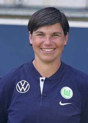 Assistanztrainerin Ariane Hingst (VfL Wolfsburg)