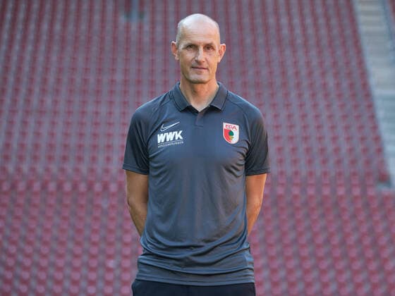 Heiko Herrlich (Trainer FC Augsburg), FC Augsburg 1907; 1.BL, Porträttermin 2020 2021,