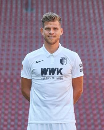 Florian Niederlechner, FC Augsburg 1907; 1.BL, Porträttermin 2020 2021,