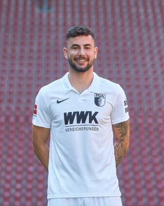Marco Richter, FC Augsburg 1907; 1.BL, Porträttermin 2020 2021,