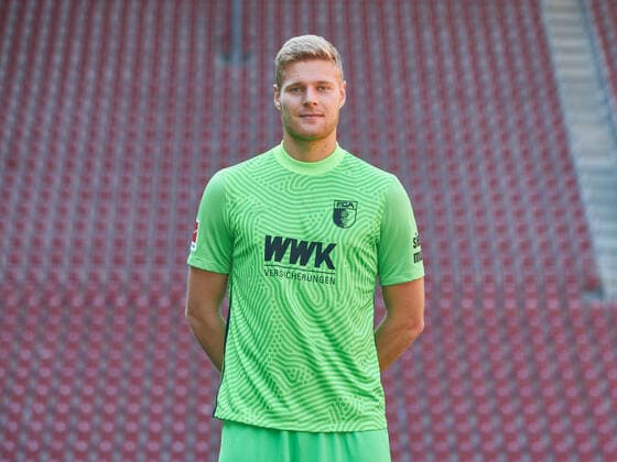 Benjamin Leneis, FC Augsburg 1907; 1.BL, Porträttermin 2020 2021,