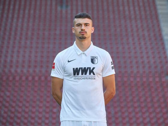 Jozo Stanic, FC Augsburg 1907; 1.BL, Porträttermin 2020 2021,
