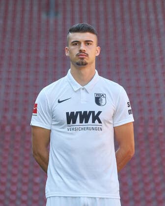 Jozo Stanic, FC Augsburg 1907; 1.BL, Porträttermin 2020 2021,