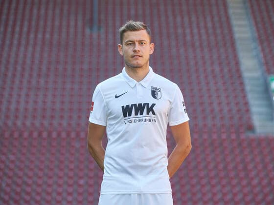 Alfred Finnbogason, FC Augsburg 1907; 1.BL, Porträttermin 2020 2021,
