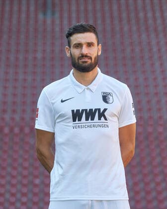Daniel Caligiuri, FC Augsburg 1907; 1.BL, Porträttermin 2020 2021,