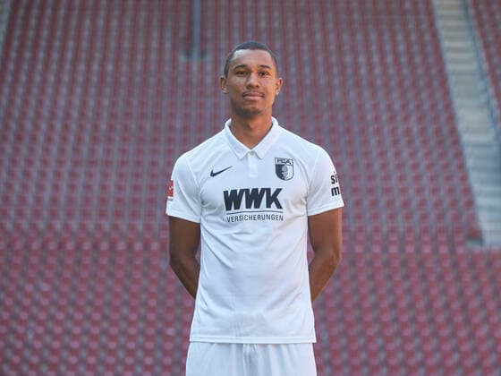 Felix Uduokhai, FC Augsburg 1907; 1.BL, Porträttermin 2020 2021,