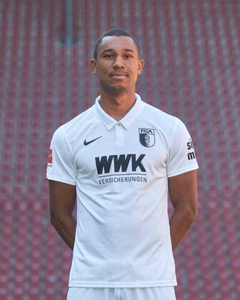 Felix Uduokhai, FC Augsburg 1907; 1.BL, Porträttermin 2020 2021,
