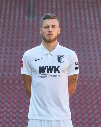 Jeffrey Gouweleeuw, FC Augsburg 1907; 1.BL, Porträttermin 2020 2021,
