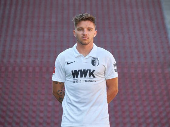 Mads Pedersen, FC Augsburg 1907; 1.BL, Porträttermin 2020 2021,