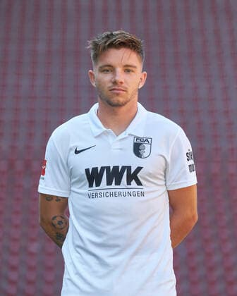 Mads Pedersen, FC Augsburg 1907; 1.BL, Porträttermin 2020 2021,