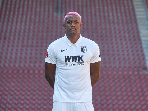 Sergio Cordova, FC Augsburg 1907; 1.BL, Porträttermin 2020 2021,