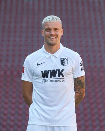 Philipp Max, FC Augsburg 1907; 1.BL, Porträttermin 2020 2021,