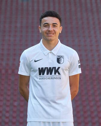 Ruben Vargas, FC Augsburg 1907; 1.BL, Porträttermin 2020 2021,