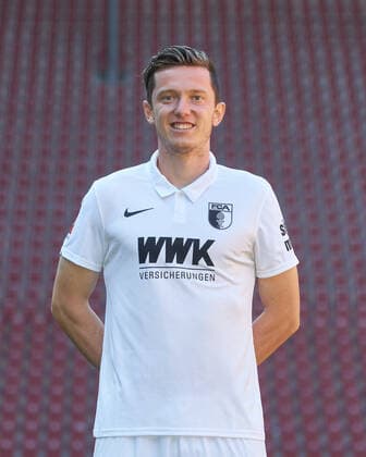 Michael Gregoritsch, FC Augsburg 1907; 1.BL, Porträttermin 2020 2021,