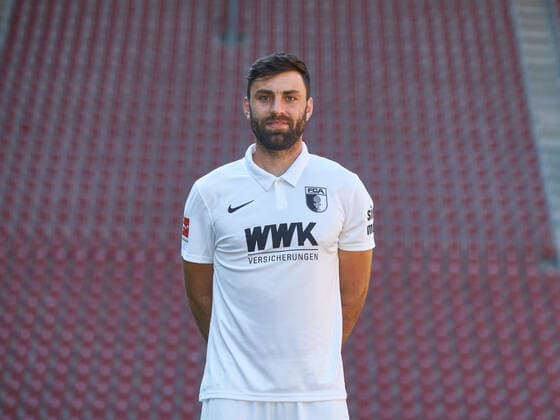 Jan Moravek, FC Augsburg 1907; 1.BL, Porträttermin 2020 2021,