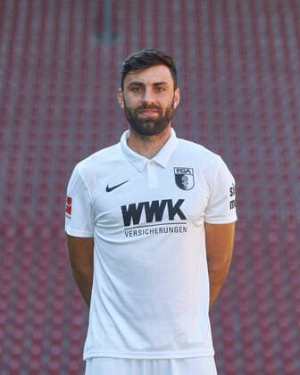 Jan Moravek, FC Augsburg 1907; 1.BL, Porträttermin 2020 2021,
