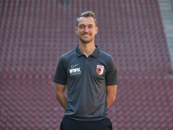 Andreas Bäumler (Reha- und Athletiktrainer), FC Augsburg 1907; 1.BL, Porträttermin 2020 2021,