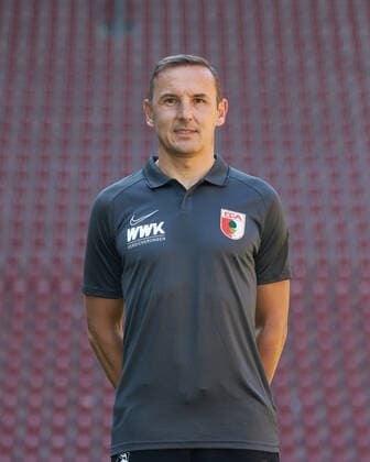 Tobias Zellner (Co-Trainer), FC Augsburg 1907; 1.BL, Porträttermin 2020 2021,