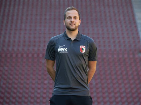Rudi Ehmann (Physiotherapeut), FC Augsburg 1907; 1.BL, Porträttermin 2020 2021,