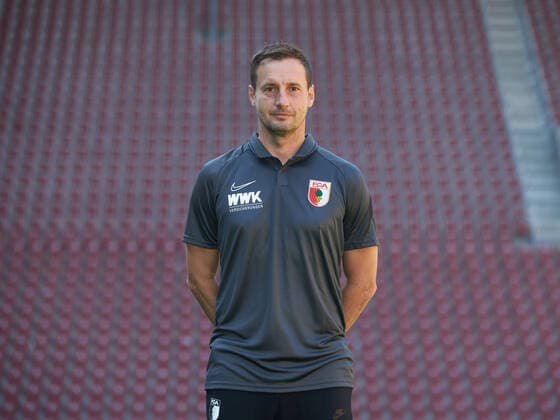 Kristian Barbuscak (Torwarttrainer), FC Augsburg 1907; 1.BL, Porträttermin 2020 2021,
