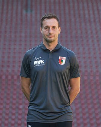 Kristian Barbuscak (Torwarttrainer), FC Augsburg 1907; 1.BL, Porträttermin 2020 2021,