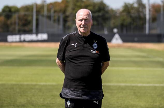 Rolf Hülswitt Borussia Mönchengladbach Porträttermin 2020 2021 Porträt, Vorstellung, Präsentation, Pressetermin, Fußball, GER 07.08.2020, Fussball, Vorstellung, Präsentation, Pressetermin, Fußball, GER; 1. Bundesliga, Saison 2020 21, Moenchengladbach Foto: Moritz Müller Only for Editorial use