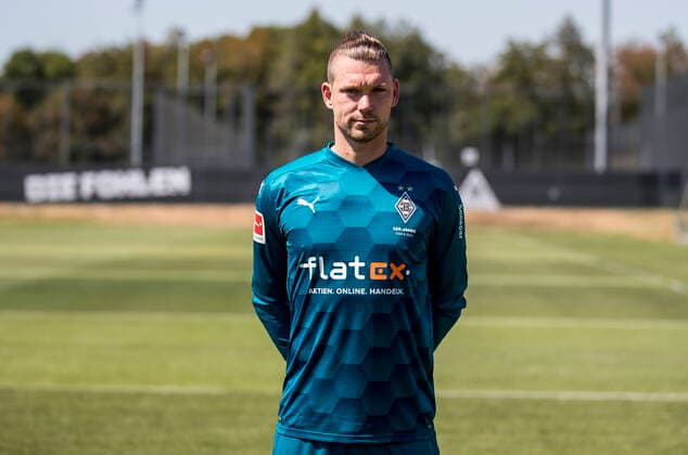 TW Max Grün (BMG) Borussia Mönchengladbach Porträttermin 2020 2021 Porträt, Vorstellung, Präsentation, Pressetermin, Fußball, GER 07.08.2020, Fussball, Vorstellung, Präsentation, Pressetermin, Fußball, GER; 1. Bundesliga, Saison 2020 21, Moenchengladbach Foto: Moritz Müller Only for Editorial use