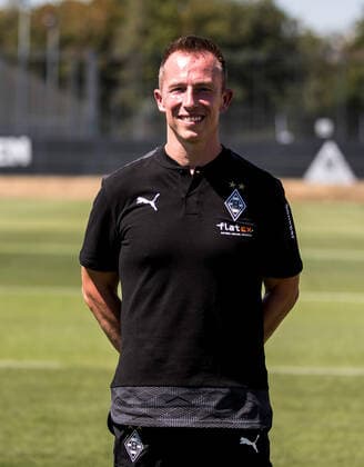Adam Szordykowski Borussia Mönchengladbach Porträttermin 2020 2021 Porträt, Vorstellung, Präsentation, Pressetermin, Fußball, GER 07.08.2020, Fussball, Vorstellung, Präsentation, Pressetermin, Fußball, GER; 1. Bundesliga, Saison 2020 21, Moenchengladbach Foto: Moritz Müller Only for Editorial use
