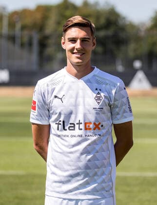 Florian Neuhaus (BMG) Borussia Mönchengladbach Porträttermin 2020 2021 Porträt, Vorstellung, Präsentation, Pressetermin, Fußball, GER 07.08.2020, Fussball, Vorstellung, Präsentation, Pressetermin, Fußball, GER; 1. Bundesliga, Saison 2020 21, Moenchengladbach Foto: Moritz Müller Only for Editorial use