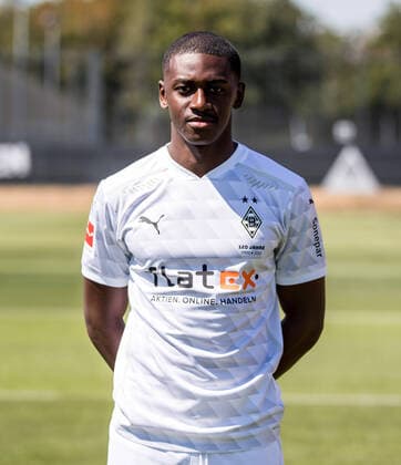 Mamadou Doucoure (BMG) Borussia Mönchengladbach Porträttermin 2020 2021 Porträt, Vorstellung, Präsentation, Pressetermin, Fußball, GER 07.08.2020, Fussball, Vorstellung, Präsentation, Pressetermin, Fußball, GER; 1. Bundesliga, Saison 2020 21, Moenchengladbach Foto: Moritz Müller Only for Editorial use