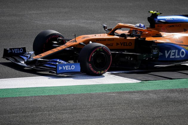 Motorsports: FIA Formula One World Championship, WM, Weltmeisterschaft 2020, Grand Prix of 70th Anniversary Motorsports: FIA Formula One World Championship 2020, Grand Prix of 70th Anniversary, 4 Lando Norris (GBR, McLaren F1 Team),