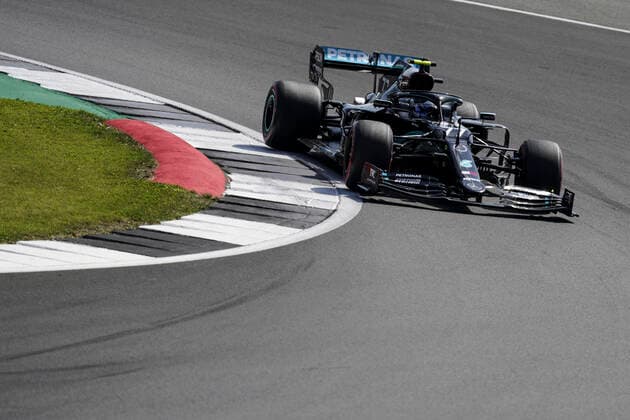 Motorsports: FIA Formula One World Championship, WM, Weltmeisterschaft 2020, Grand Prix of 70th Anniversary Motorsports: FIA Formula One World Championship 2020, Grand Prix of 70th Anniversary, 77 Valtteri Bottas (FIN, Mercedes-AMG Petronas Formula One Team),
