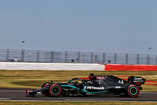 Motorsports: FIA Formula One World Championship, WM, Weltmeisterschaft 2020, Grand Prix of 70th Anniversary Motorsports: FIA Formula One World Championship 2020, Grand Prix of 70th Anniversary, 44 Lewis Hamilton (GBR, Mercedes-AMG Petronas Formula One Team),