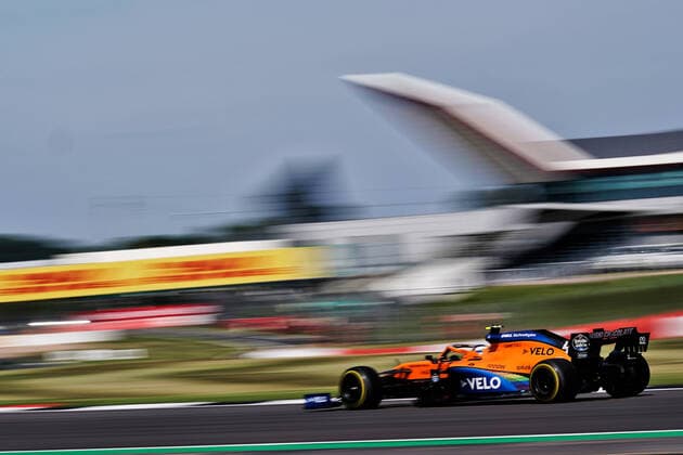 Motorsports: FIA Formula One World Championship, WM, Weltmeisterschaft 2020, Grand Prix of 70th Anniversary Motorsports: FIA Formula One World Championship 2020, Grand Prix of 70th Anniversary, 4 Lando Norris (GBR, McLaren F1 Team),