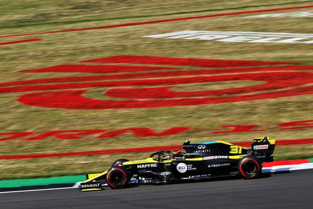 Motorsports: FIA Formula One World Championship, WM, Weltmeisterschaft 2020, Grand Prix of 70th Anniversary Motorsports: FIA Formula One World Championship 2020, Grand Prix of 70th Anniversary, 31 Esteban Ocon (FRA, Renault DP World F1 Team),