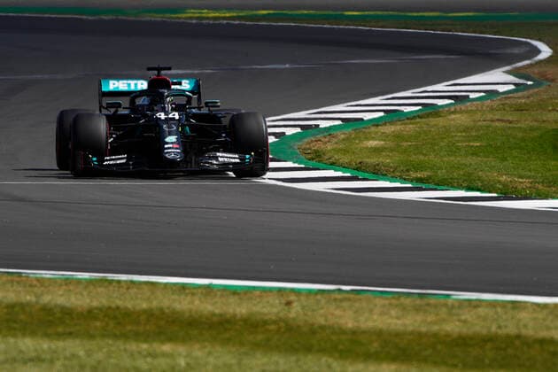 Motorsports: FIA Formula One World Championship, WM, Weltmeisterschaft 2020, Grand Prix of 70th Anniversary Motorsports: FIA Formula One World Championship 2020, Grand Prix of 70th Anniversary, 44 Lewis Hamilton (GBR, Mercedes-AMG Petronas Formula One Team),