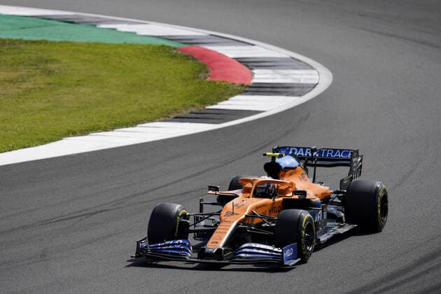 Motorsports: FIA Formula One World Championship, WM, Weltmeisterschaft 2020, Grand Prix of 70th Anniversary Motorsports: FIA Formula One World Championship 2020, Grand Prix of 70th Anniversary, 4 Lando Norris (GBR, McLaren F1 Team),