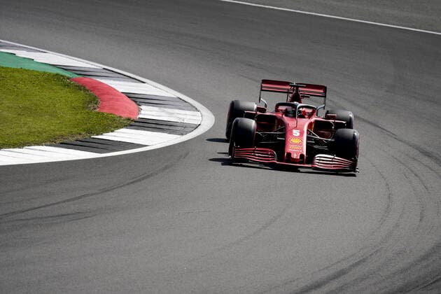 Motorsports: FIA Formula One World Championship, WM, Weltmeisterschaft 2020, Grand Prix of 70th Anniversary Motorsports: FIA Formula One World Championship 2020, Grand Prix of 70th Anniversary, 5 Sebastian Vettel (GER, Scuderia Ferrari Mission Winnow),