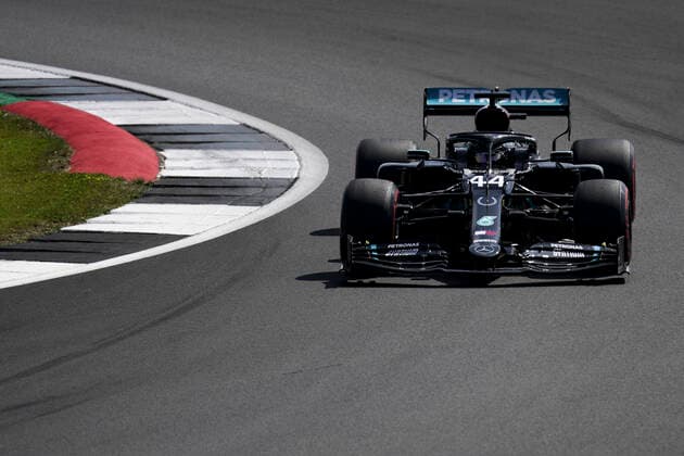 Motorsports: FIA Formula One World Championship, WM, Weltmeisterschaft 2020, Grand Prix of 70th Anniversary Motorsports: FIA Formula One World Championship 2020, Grand Prix of 70th Anniversary, 44 Lewis Hamilton (GBR, Mercedes-AMG Petronas Formula One Team),