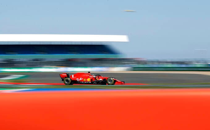 Motorsports: FIA Formula One World Championship, WM, Weltmeisterschaft 2020, Grand Prix of 70th Anniversary Motorsports: FIA Formula One World Championship 2020, Grand Prix of 70th Anniversary, 5 Sebastian Vettel (GER, Scuderia Ferrari Mission Winnow),
