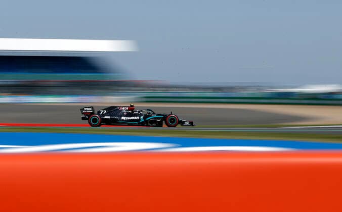 Motorsports: FIA Formula One World Championship, WM, Weltmeisterschaft 2020, Grand Prix of 70th Anniversary Motorsports: FIA Formula One World Championship 2020, Grand Prix of 70th Anniversary, 77 Valtteri Bottas (FIN, Mercedes-AMG Petronas Formula One Team),
