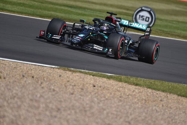 Motorsports: FIA Formula One World Championship, WM, Weltmeisterschaft 2020, Grand Prix of 70th Anniversary Motorsports: FIA Formula One World Championship 2020, Grand Prix of 70th Anniversary, 44 Lewis Hamilton (GBR, Mercedes-AMG Petronas Formula One Team),