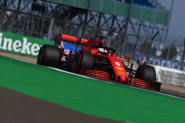 Motorsports: FIA Formula One World Championship, WM, Weltmeisterschaft 2020, Grand Prix of 70th Anniversary Motorsports: FIA Formula One World Championship 2020, Grand Prix of 70th Anniversary, 5 Sebastian Vettel (GER, Scuderia Ferrari Mission Winnow),