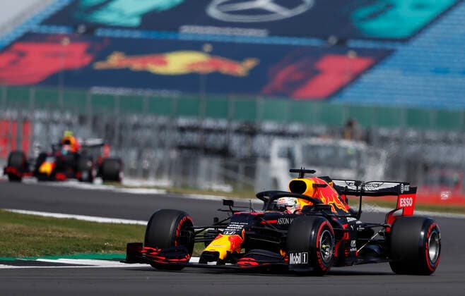 Motorsports: FIA Formula One World Championship, WM, Weltmeisterschaft 2020, Grand Prix of 70th Anniversary Motorsports: FIA Formula One World Championship 2020, Grand Prix of 70th Anniversary, 33 Max Verstappen (NLD, Aston Martin Red Bull Racing),